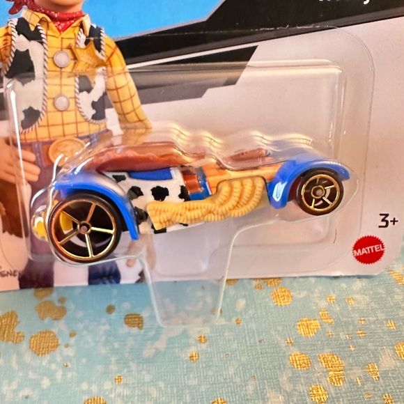 HOT WHEELS X PIXAR WOODY car from “Toy Story.” NIP - Picture 3 of 5